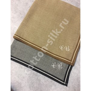 Мужской носовой платок "Quadro" (ореховый)