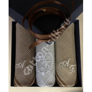 Мужской носовой платок "Quadro" (жако)